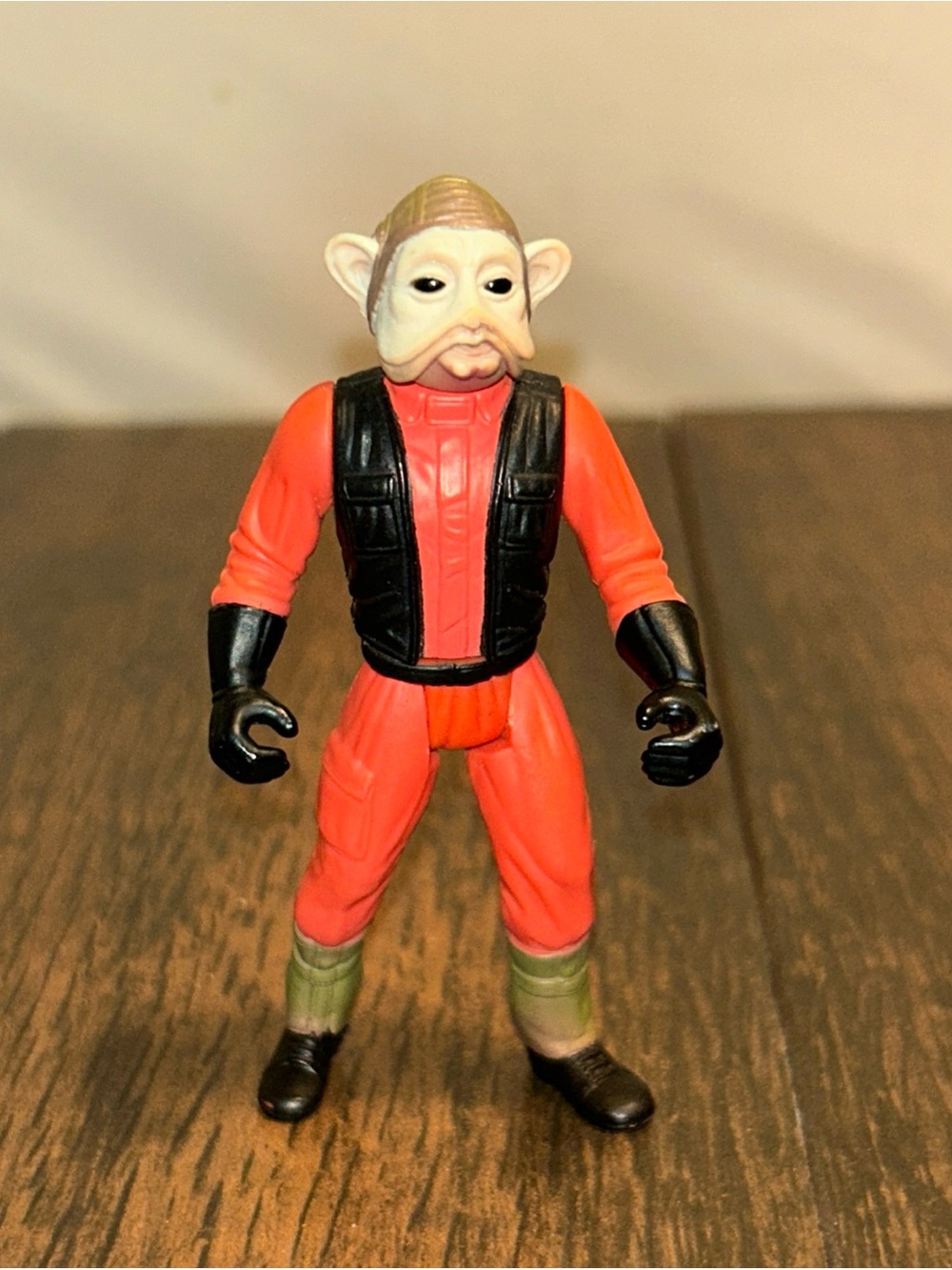 Star Wars POTF Power of the Force Pilot Nien Nunb 3.75" Kenner Vintage 1997